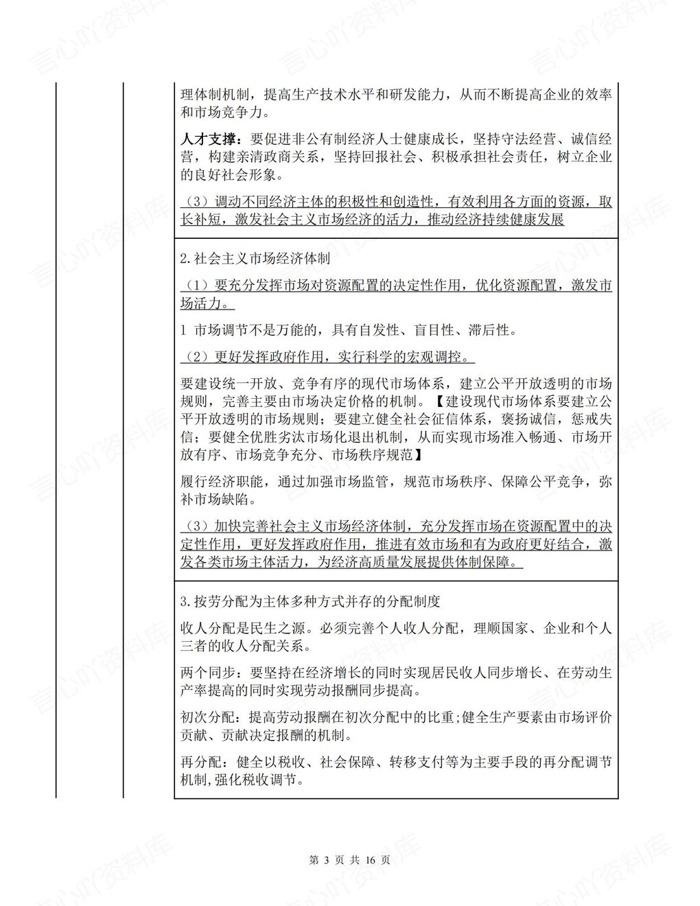 高中政治-高考知识7册书精简版知识汇总高考政治复习插图高中政治2