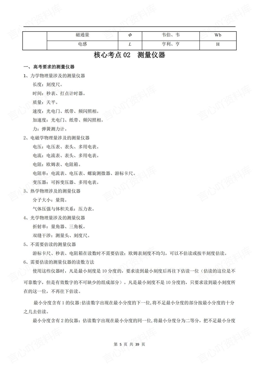 高中物理-《实验基础知识及仪器的使用》专项专题训练含解析插图高中物理4