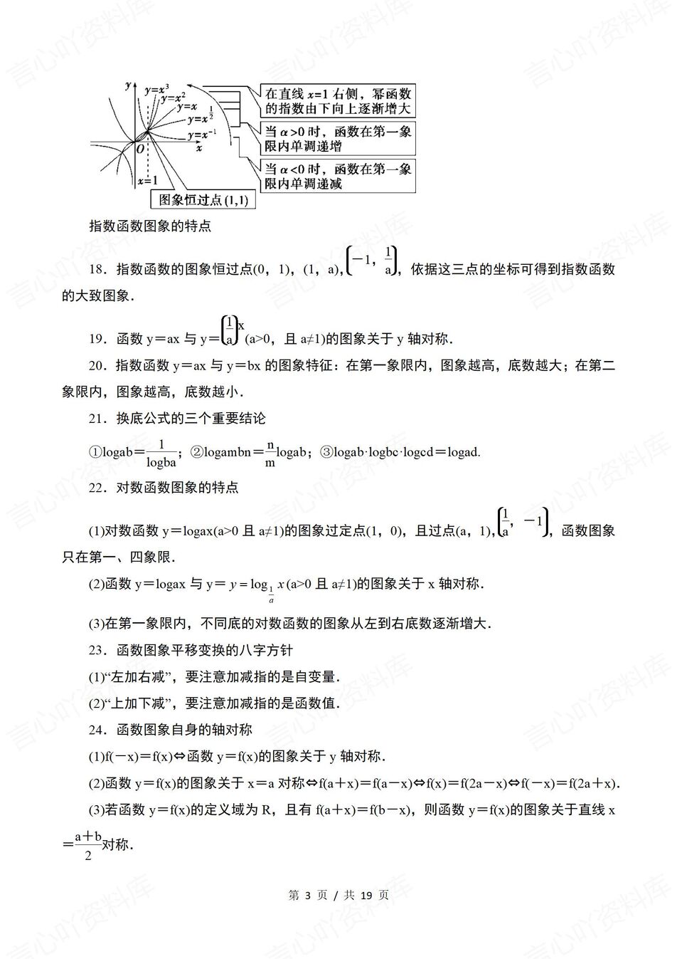 高中数学-必修选修全5册共114个常用常见结论复习插图高中数学2