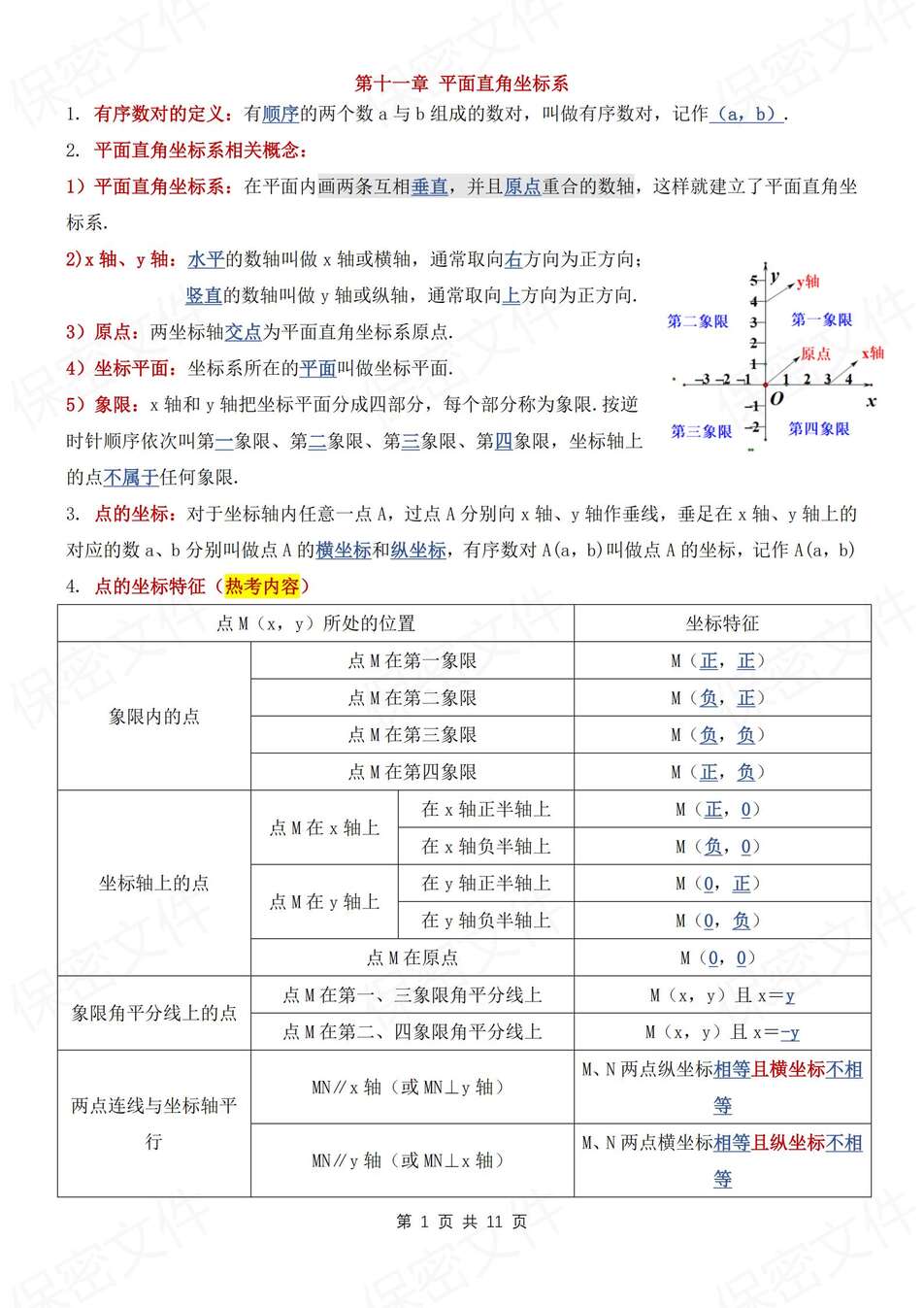 初中数学-八年级上逐章知识点归纳梳理新教材沪科初二上（全）-言心吖资料库