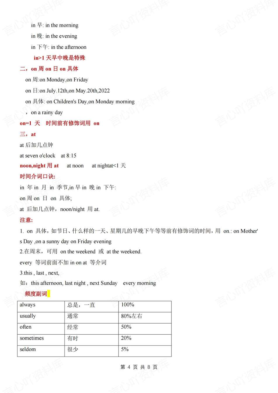 初中英语-七年级上单元重点语法梳理归纳新教材译林版初一上（全）插图初中英语3